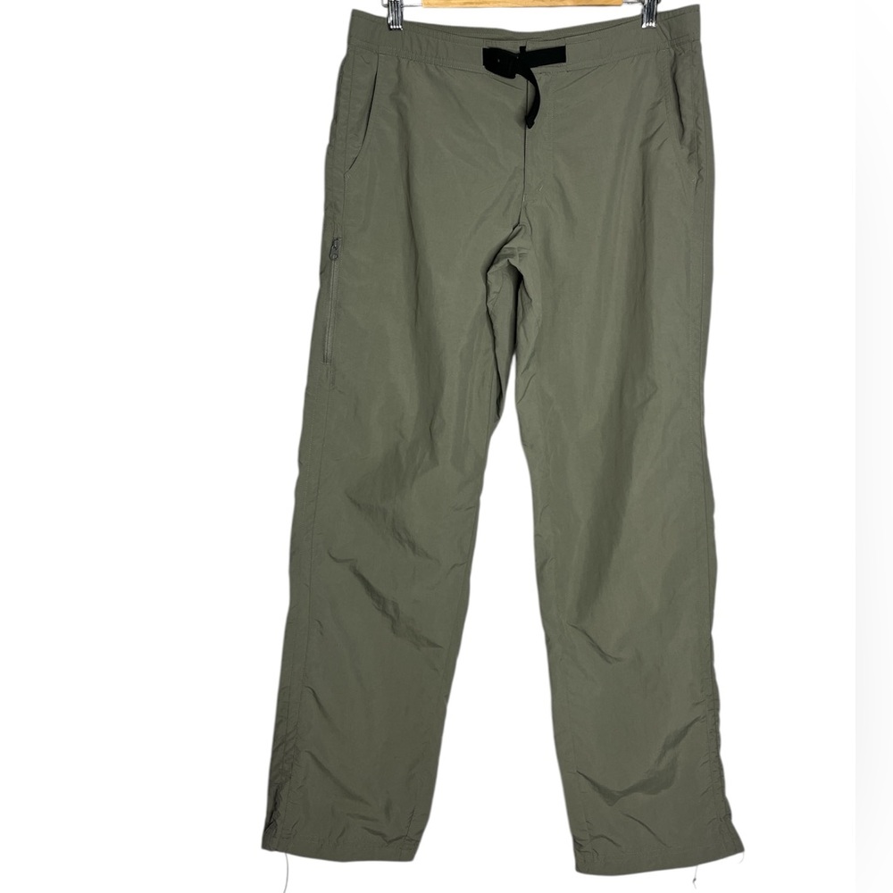 MEC Nylon Pants Straight Leg Camping Hiking Belted, size 34x34